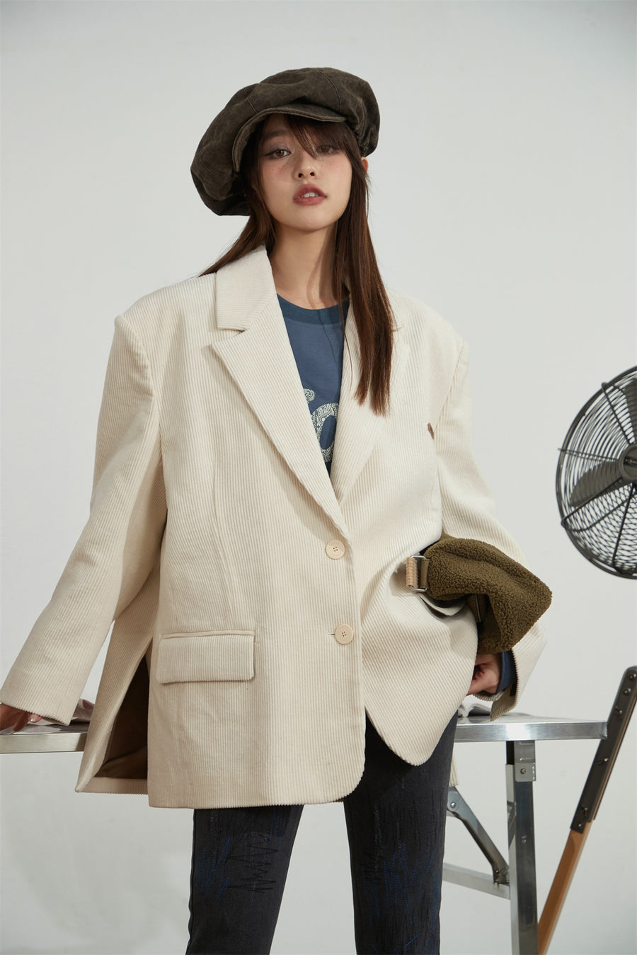 CHUU French Oversized Jacket