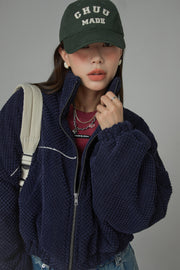 Im Doing Fine Zipper Jacket