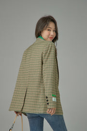 Ready For A Fresh Start Checkered Jacket