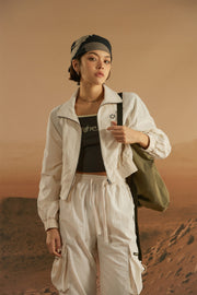 Collar Cropped Field Jacket