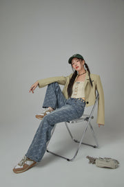 Obessed With Chuu High-Waist Jeans