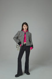 Main Character Dreams Vintage Button Tweed Jacket