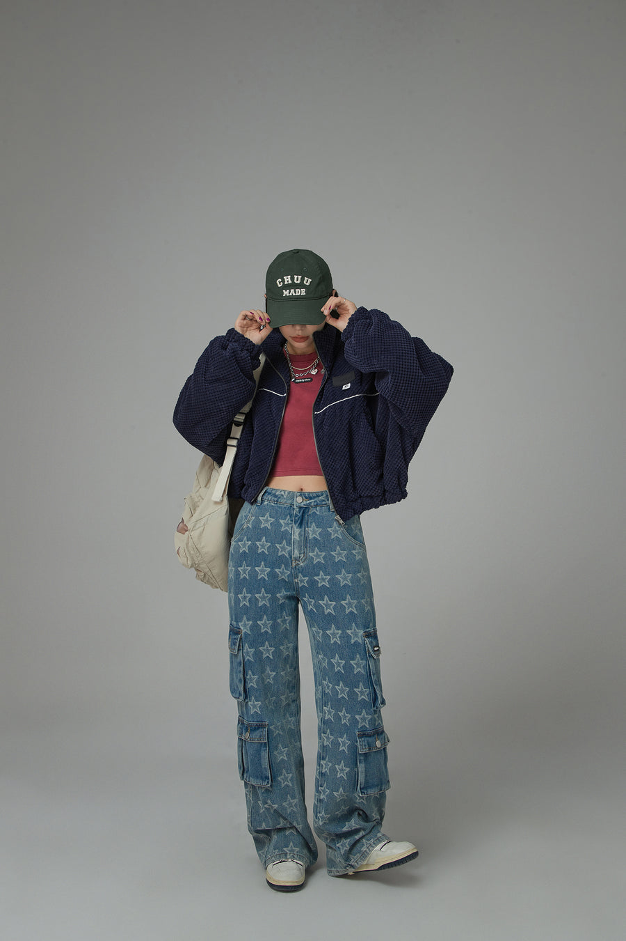 CHUU Im Doing Fine Zipper Jacket