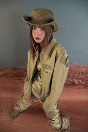 Camouflage Crop Jacket