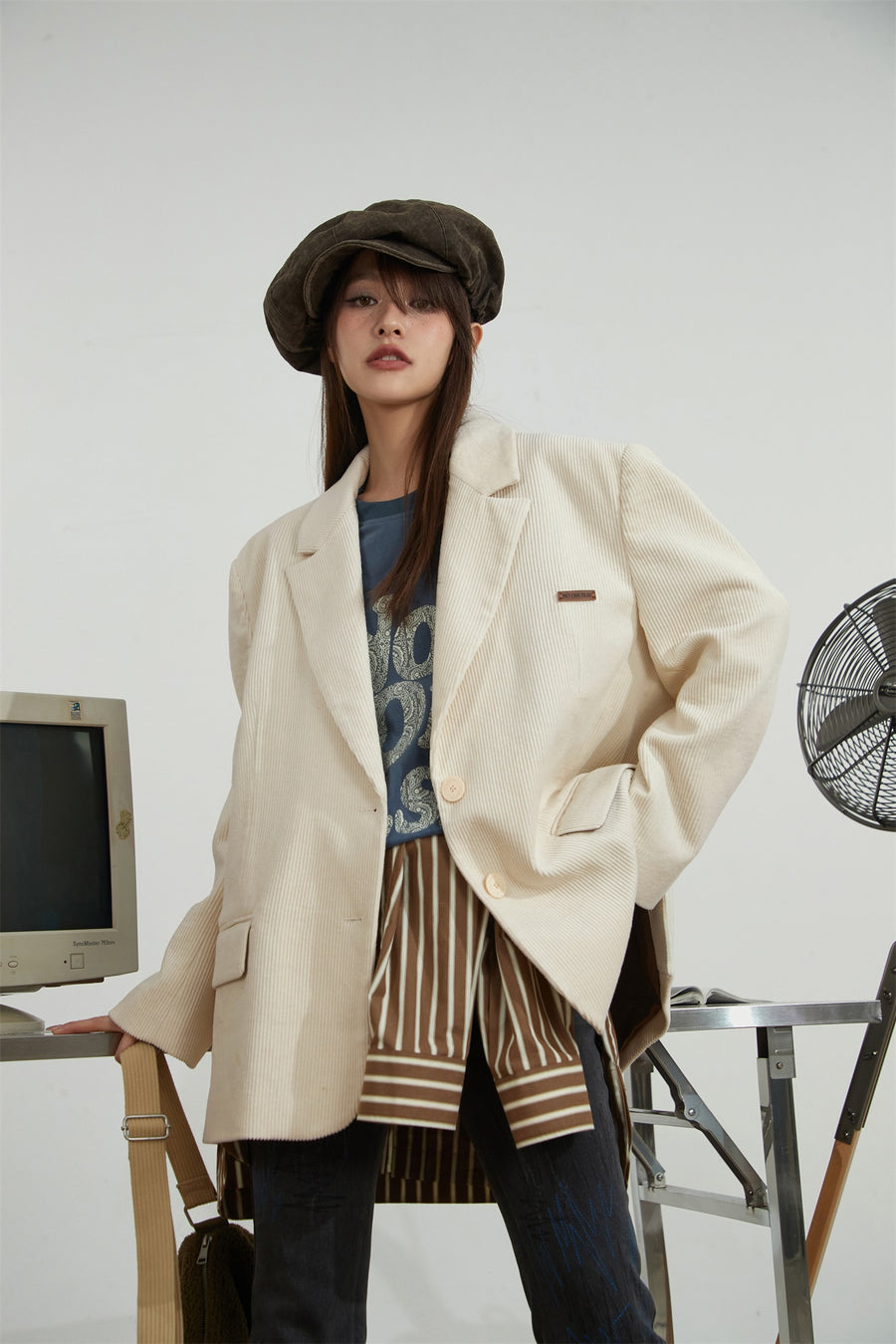 CHUU French Oversized Jacket