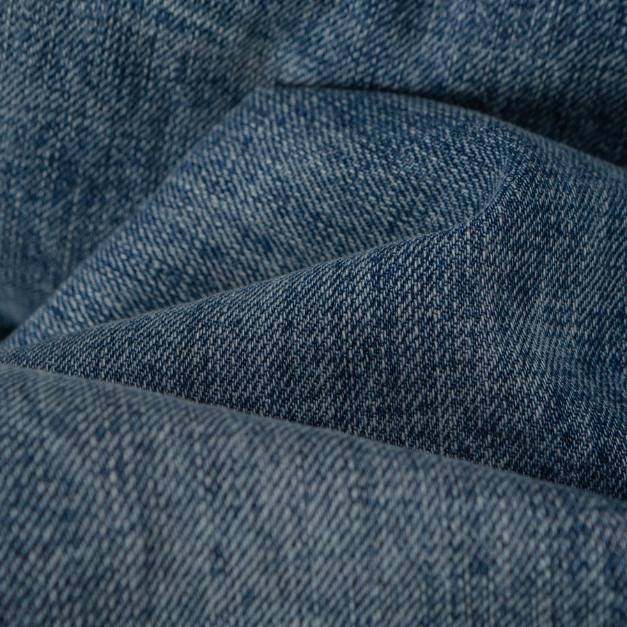 CHUU High-Waisted Washed Straight Jeans