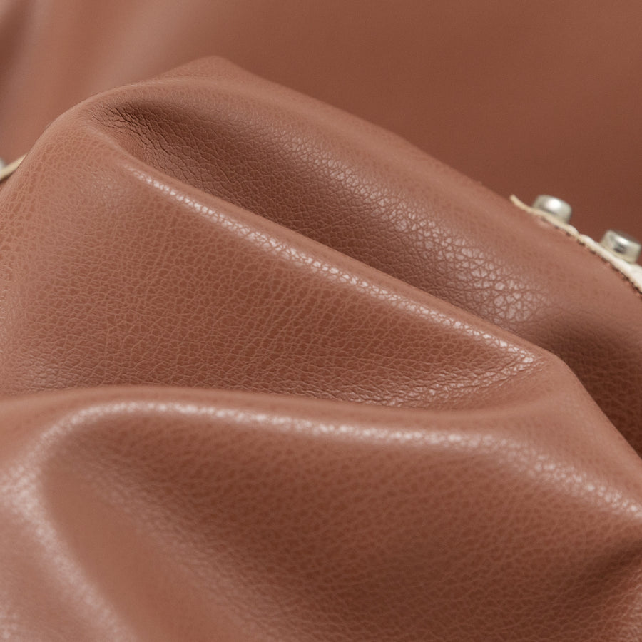 CHUU Line Color Combination Leather Jacket