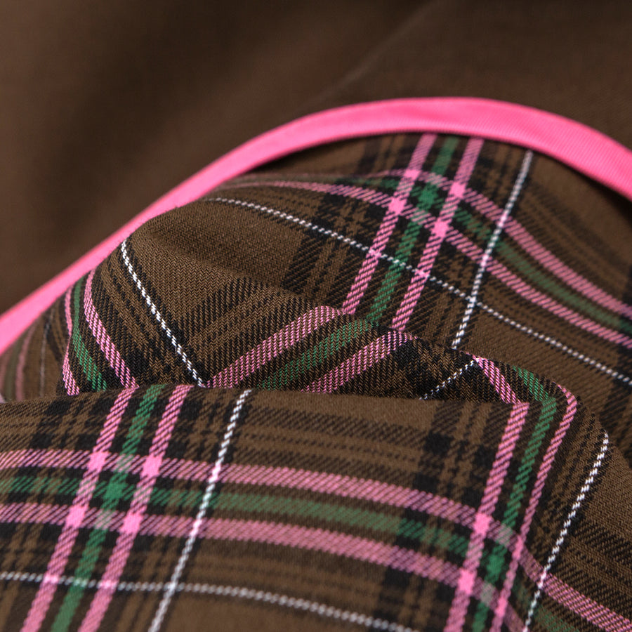 CHUU Half-Zip Check Jacket