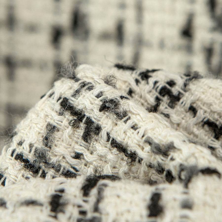 CHUU Princess Treatment Check Double Tweed Jacket