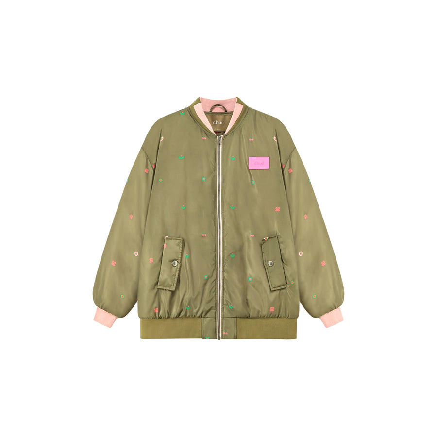 CHUU Love The Moment Floral Jacket