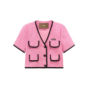 Forever Beautiful Pink Short Outer Jacket