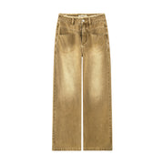 Straight Washed Jeans