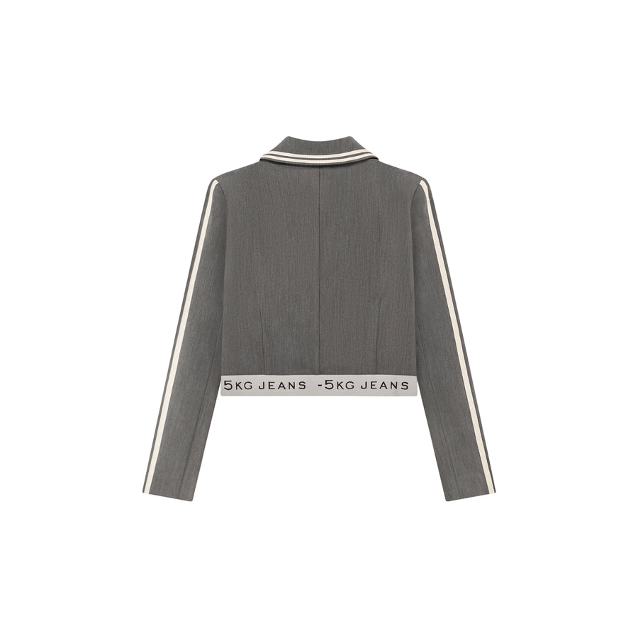 CHUU One Button Cropped Jacket