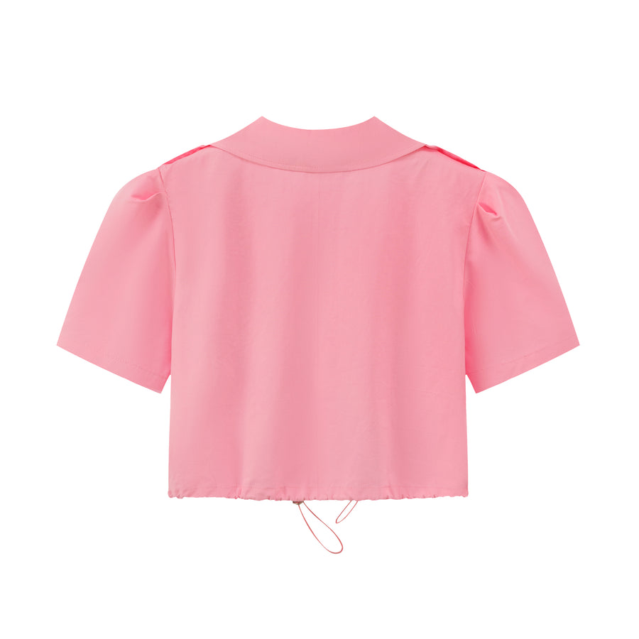 CHUU Embrace Your Inner Gemini Cropped Jacket