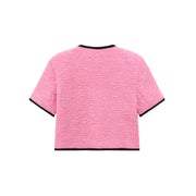 Forever Beautiful Pink Short Outer Jacket