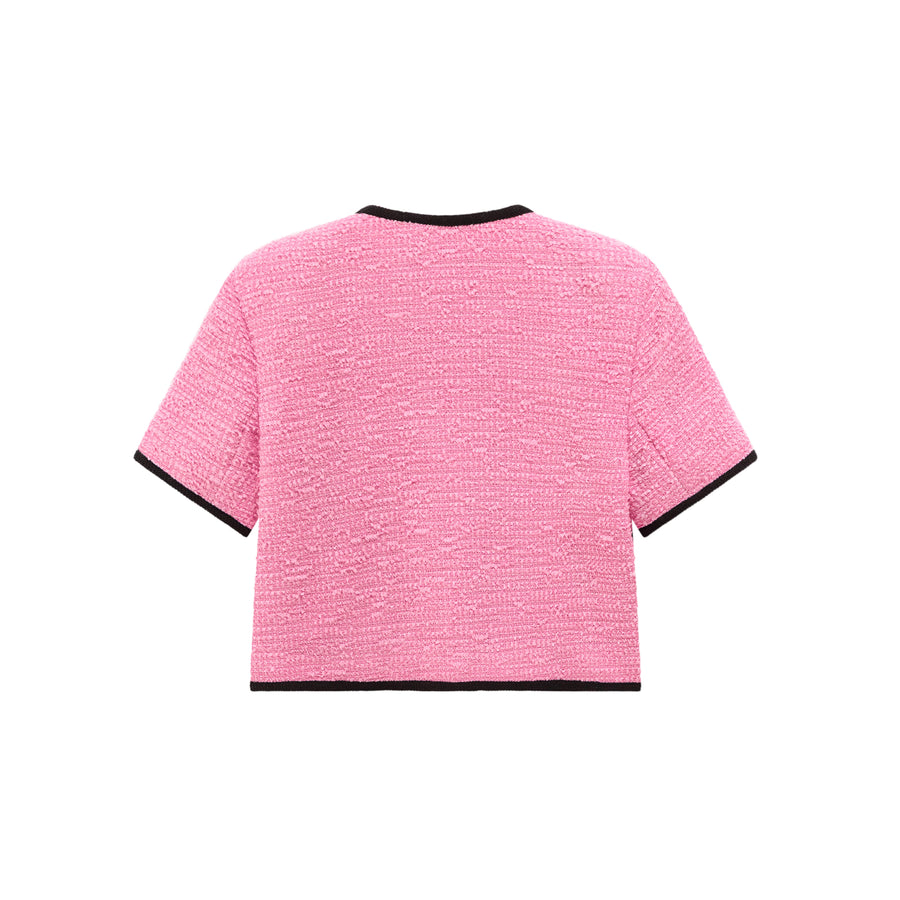 CHUU Forever Beautiful Pink Short Outer Jacket