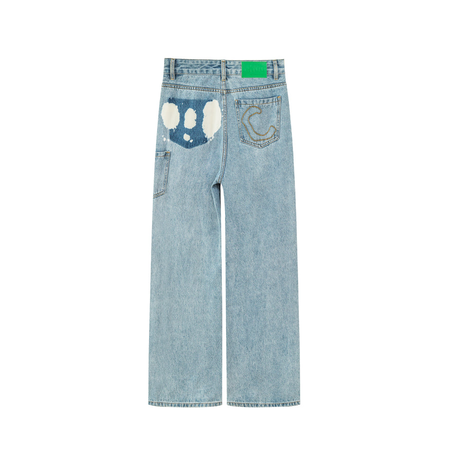 CHUU She Is Versatile Wide Pocket Jeans