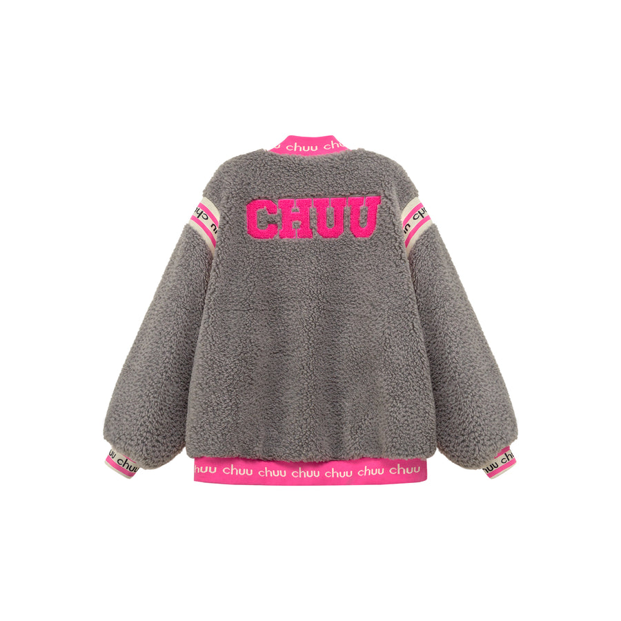 CHUU Sheep Fleece Jumper Zip-Up Jacket