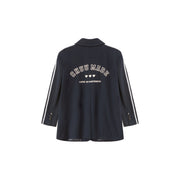 Loose Fit Love Is Universal Blazer Jacket