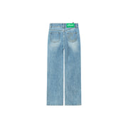 Colorful Paint Straight Fit Denim Jeans