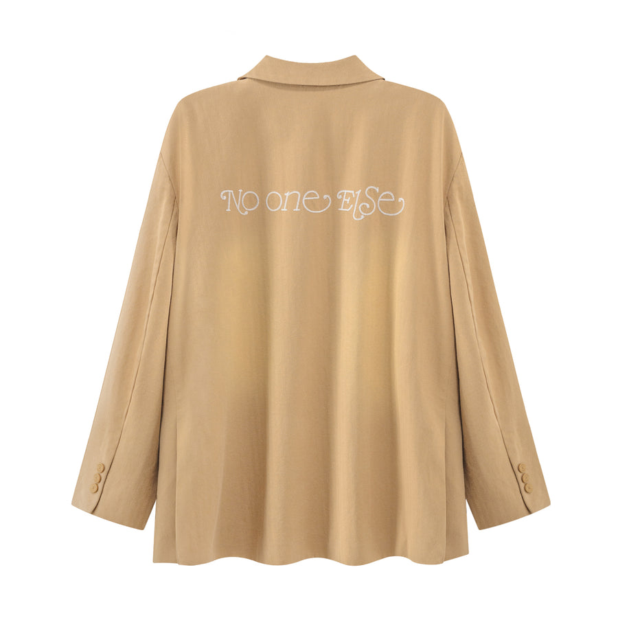 CHUU Noe Simple Loose Fit Blazer Outer Jacket