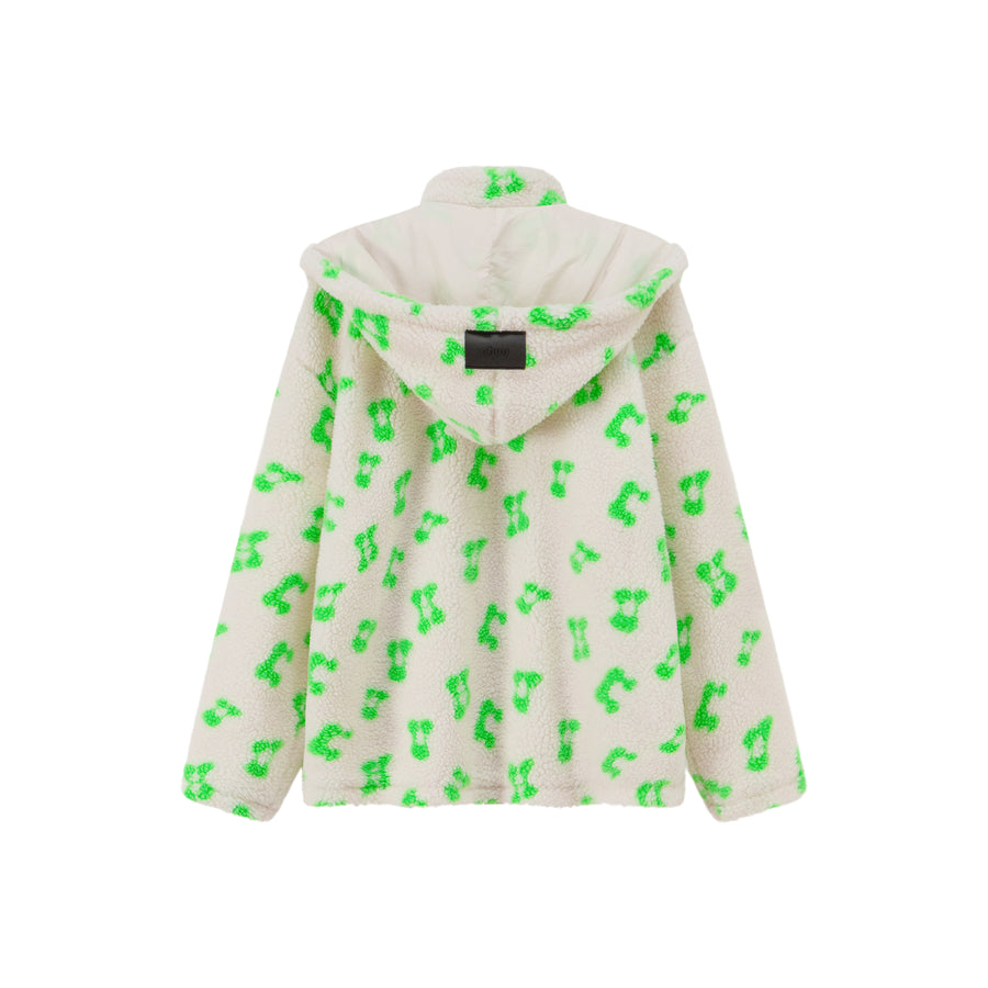 CHUU Fleece Zip-Up Hoodie Jacket