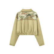 Camouflage Crop Jacket