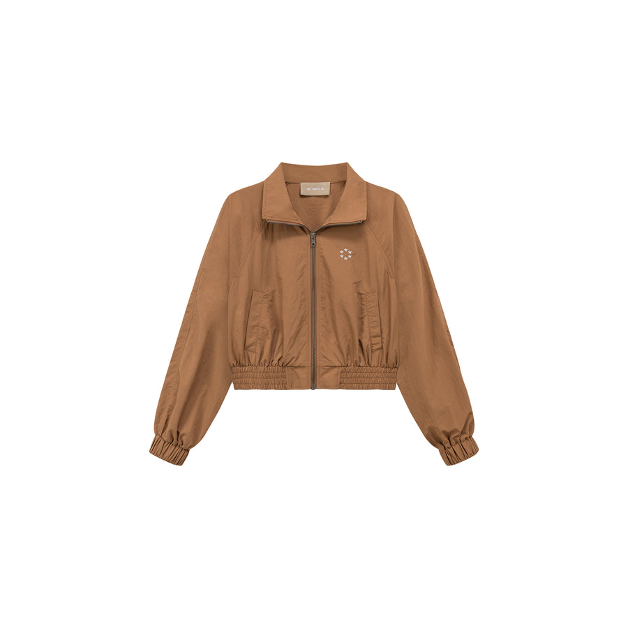 CHUU Collar Cropped Field Jacket