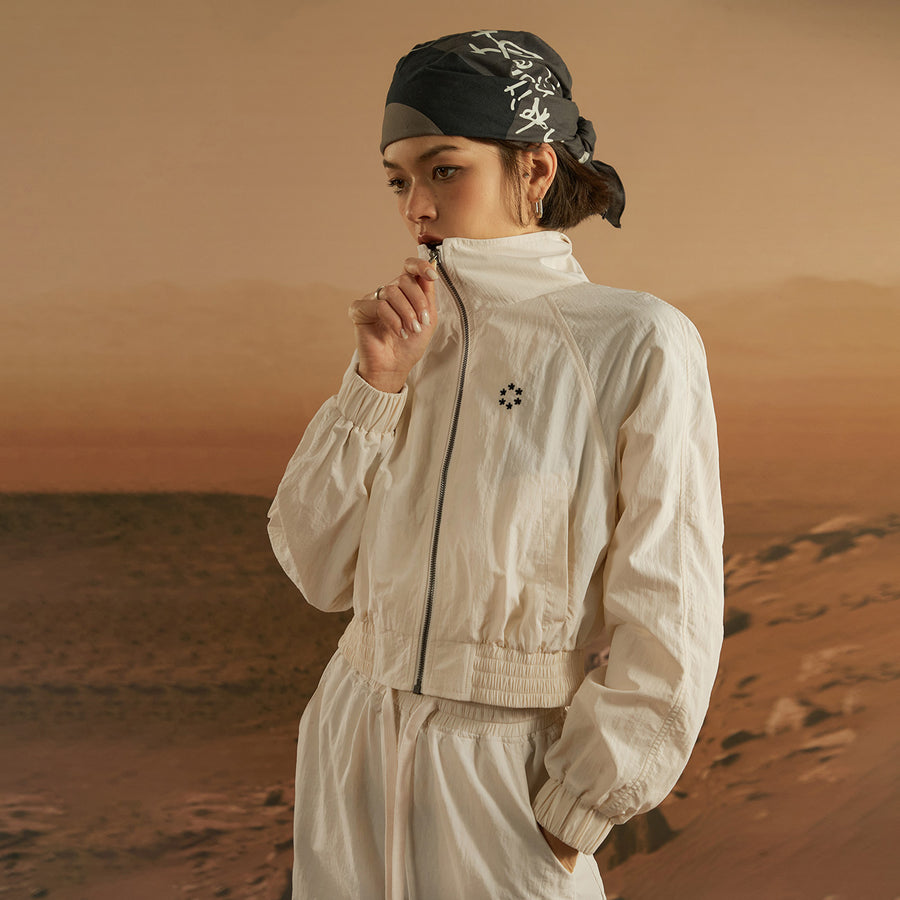 CHUU Collar Cropped Field Jacket