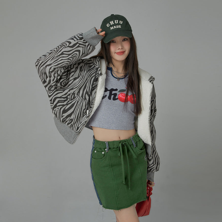CHUU Zebra Dumble Jacket