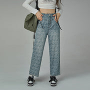 Growing Heart Straight Jeans