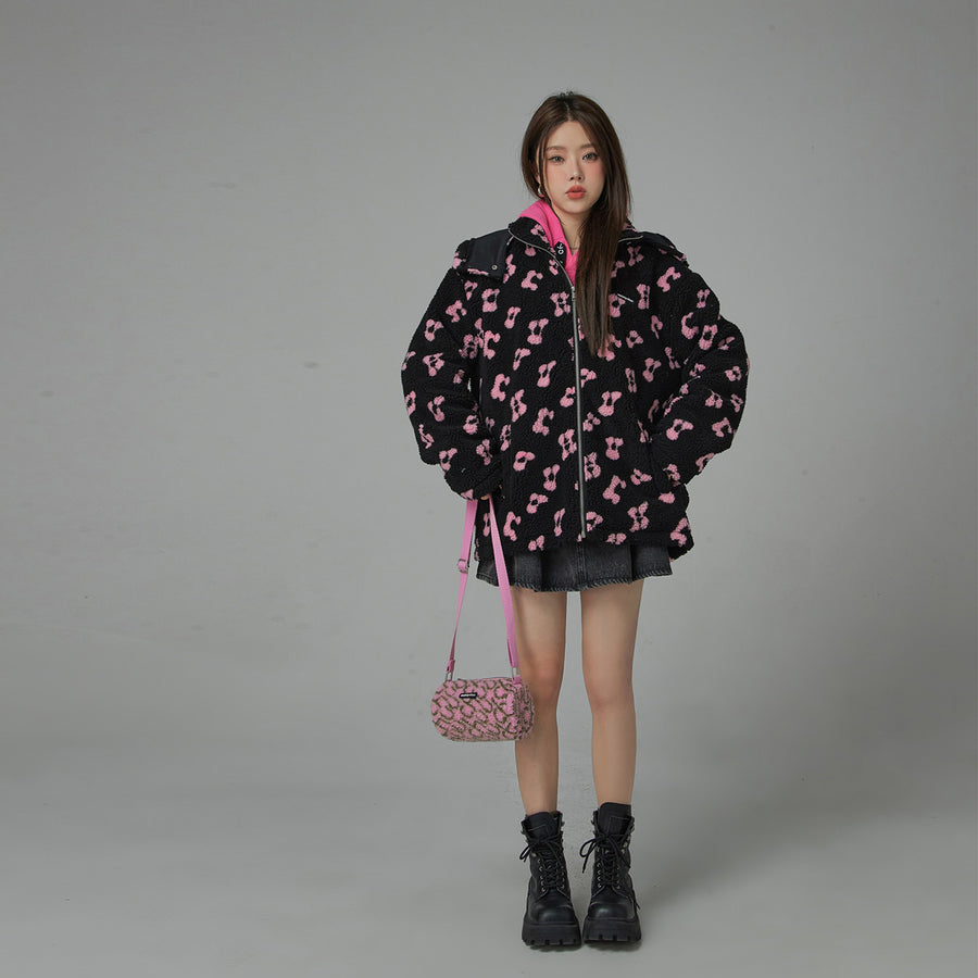 CHUU Fleece Zip-Up Hoodie Jacket