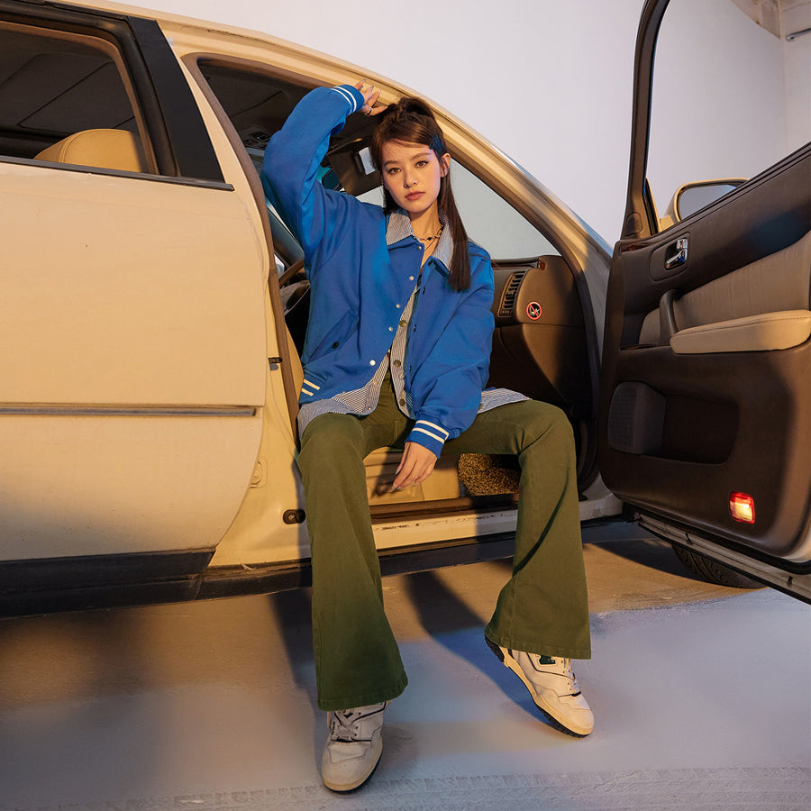 CHUU Casual Collar Long Sleeve Outer Jacket