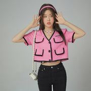 Forever Beautiful Pink Short Outer Jacket