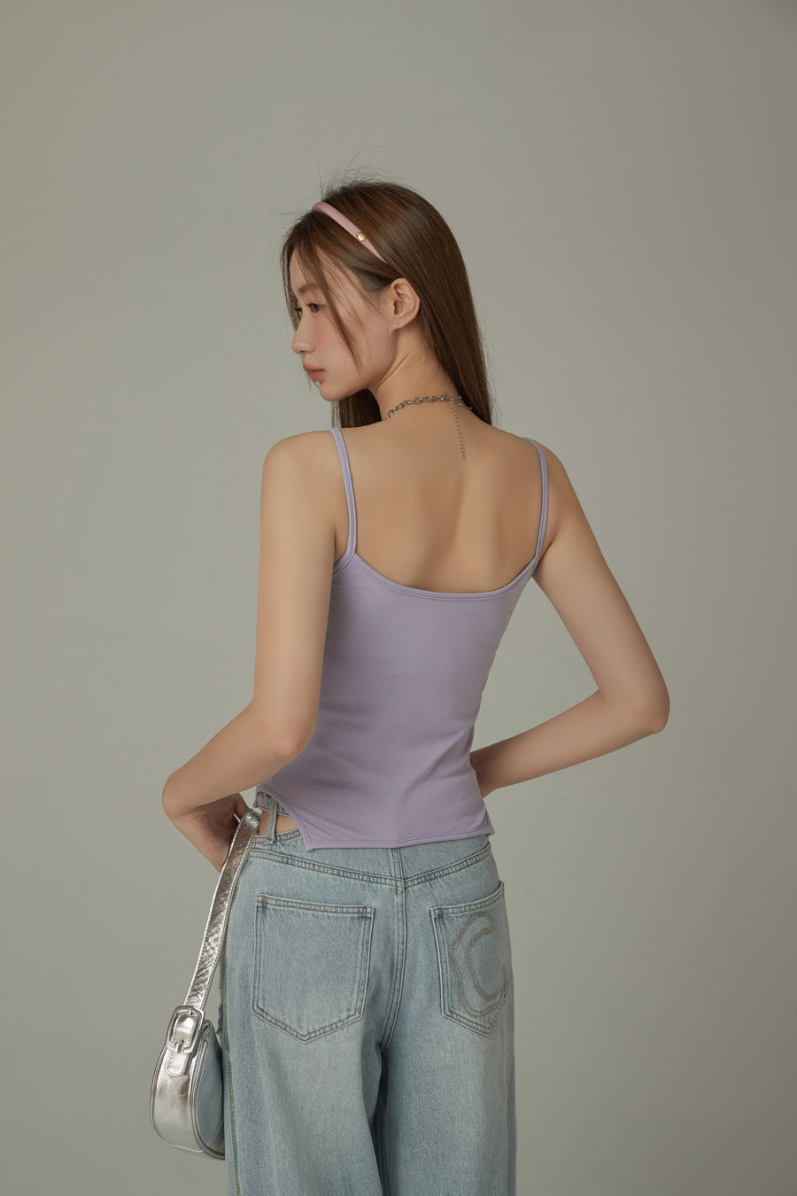 CHUU Color Bustier Slim Sleeveless Top