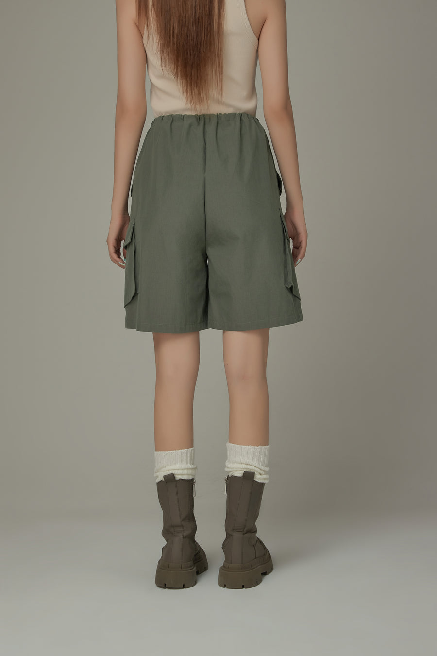 CHUU String Stopper Cargo Shorts