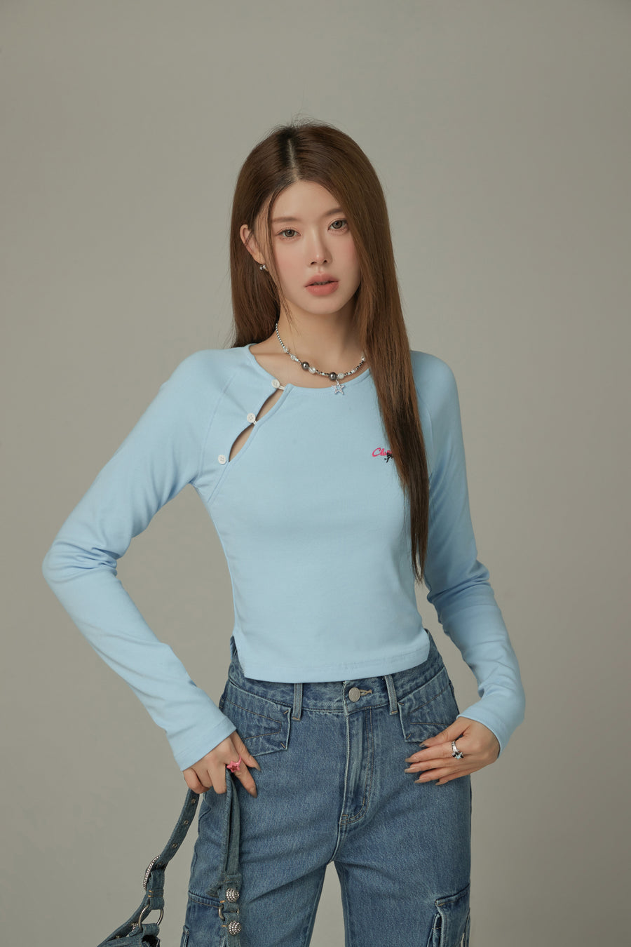 CHUU Pocket Bootcut Denim Jeans