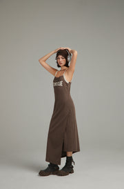 Sleeveless Bustier Long Dress