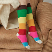 Rainbow Knee Socks