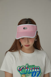 Cotton Colorblocked Suncap