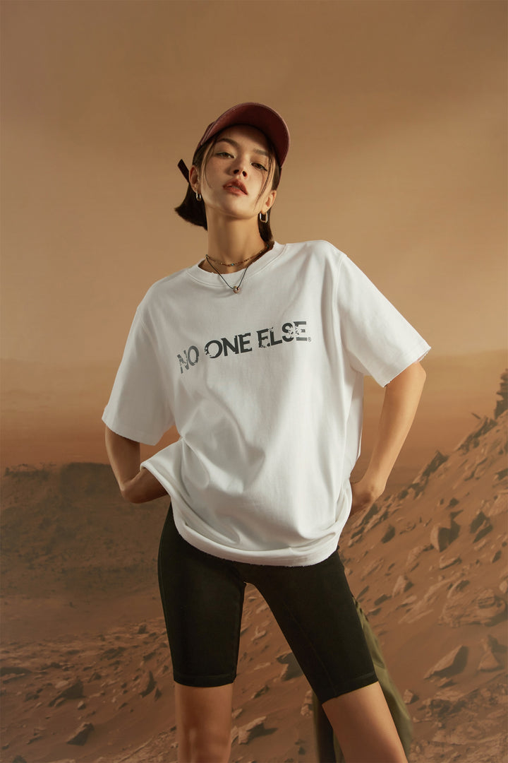 Logo Cotton Boxy T-Shirt