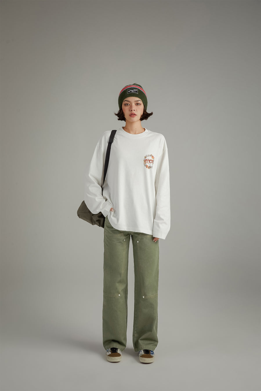 CHUU Color Pocket Wide Pants