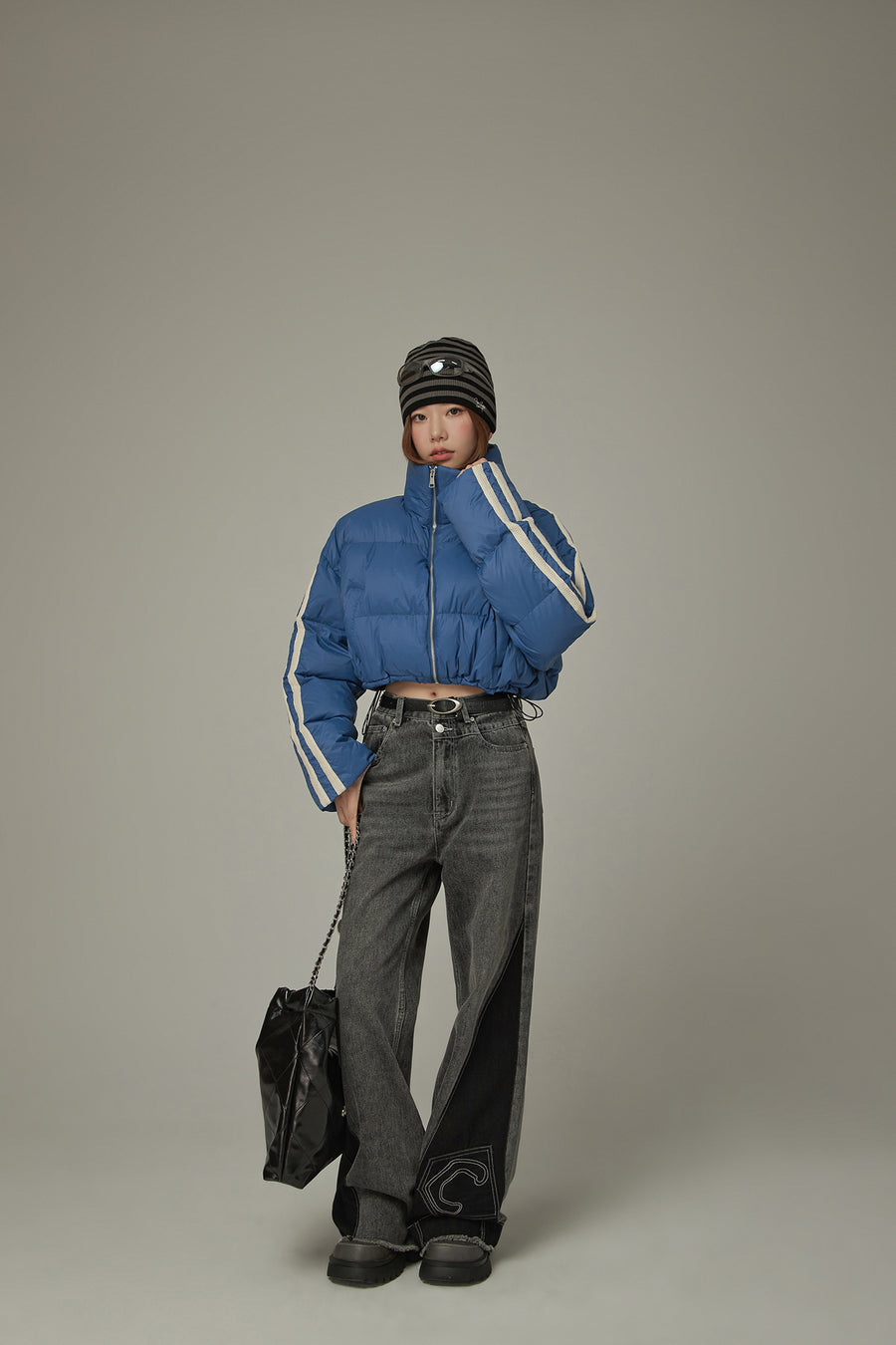 CHUU Sporty Crop Padded Jacket