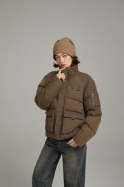 Raglan Big Pocket Padded Jacket