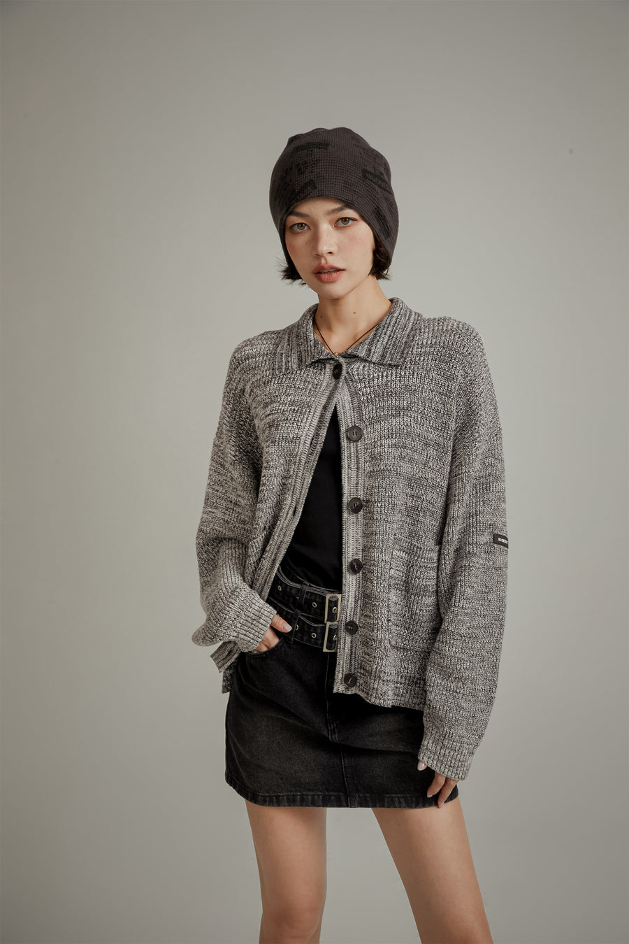 CHUU Oversized Knit Button Cardigan