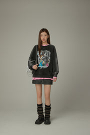 Printed Icons Rock Sweatshirt