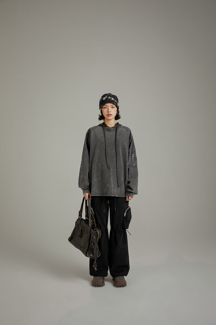 Washed Boxy Long Sleeve T-Shirt