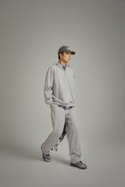 Two Toned String Wide Sweatpants