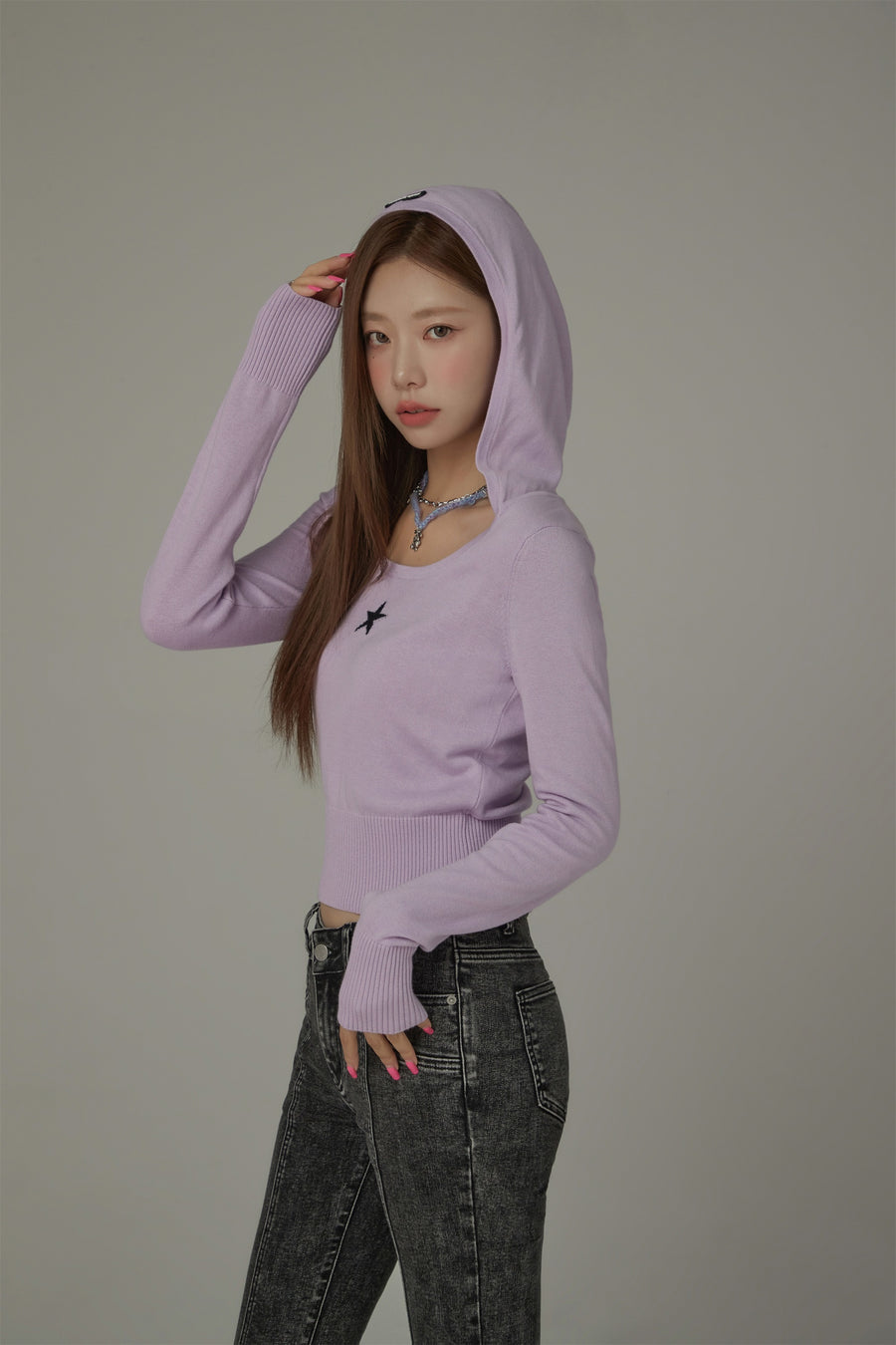 CHUU You Are A Star Hooded Sweater