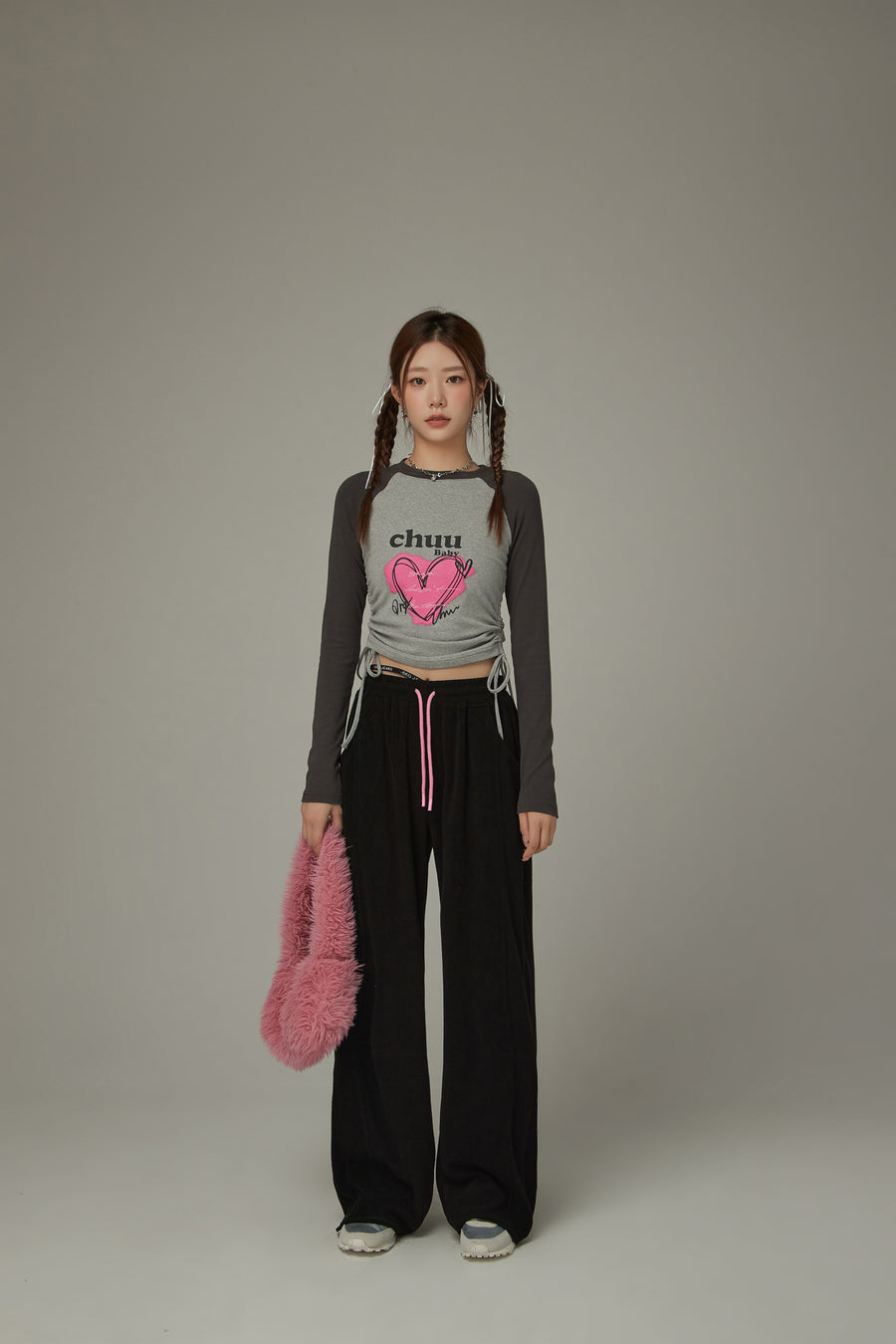 CHUU Elastic Casual Wide Pants